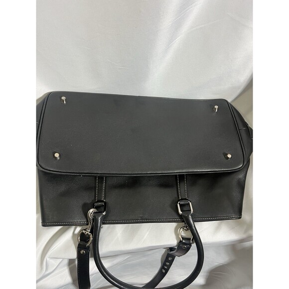 Coach Leather Tote w/ Crossbody Strap Vintage - Picture 3 of 12